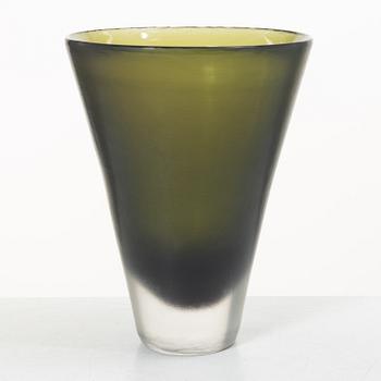 Paolo Venini, an "Inciso" glass vase, Murano, Italy 1950/60s.