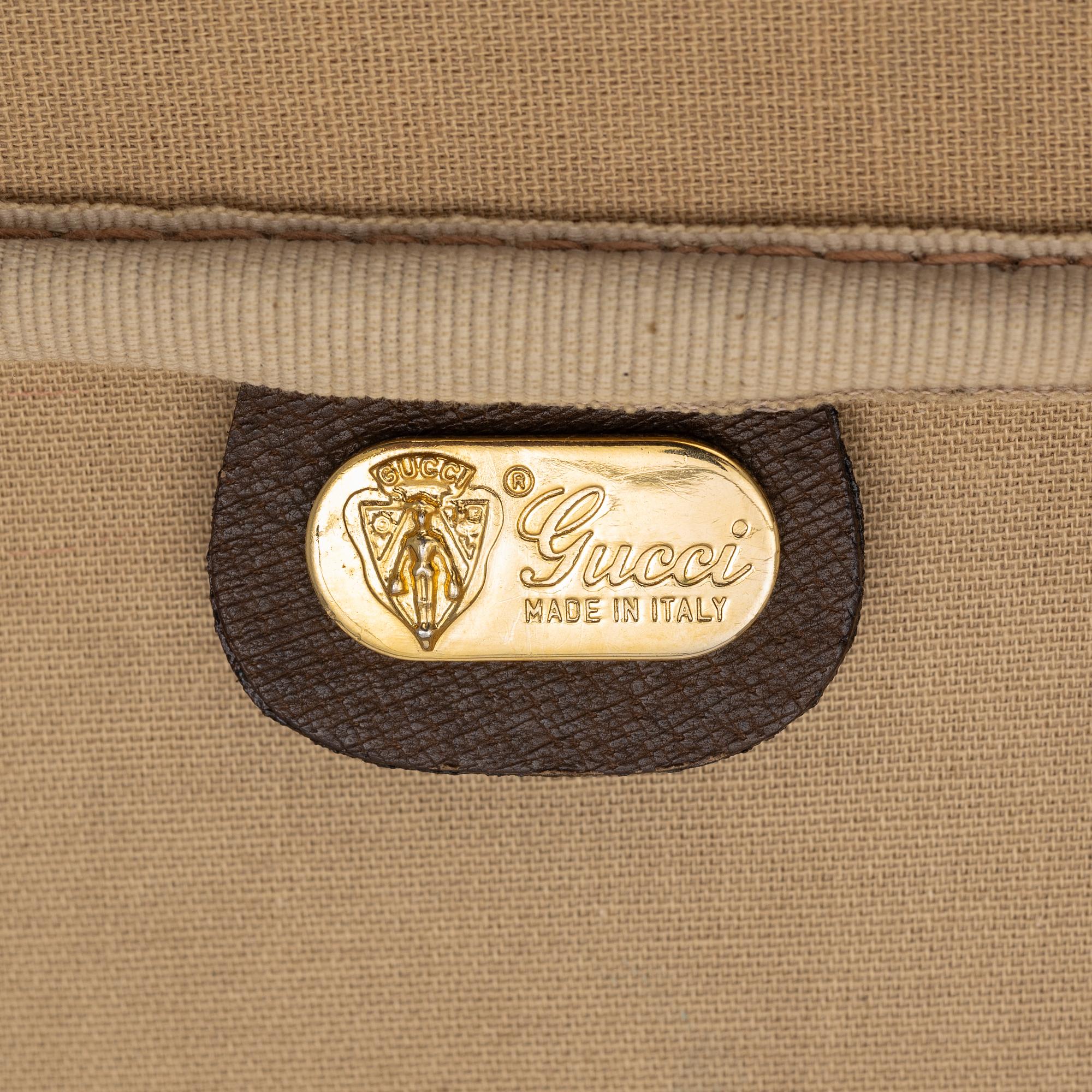 Gucci, two suitcases, 1970s.