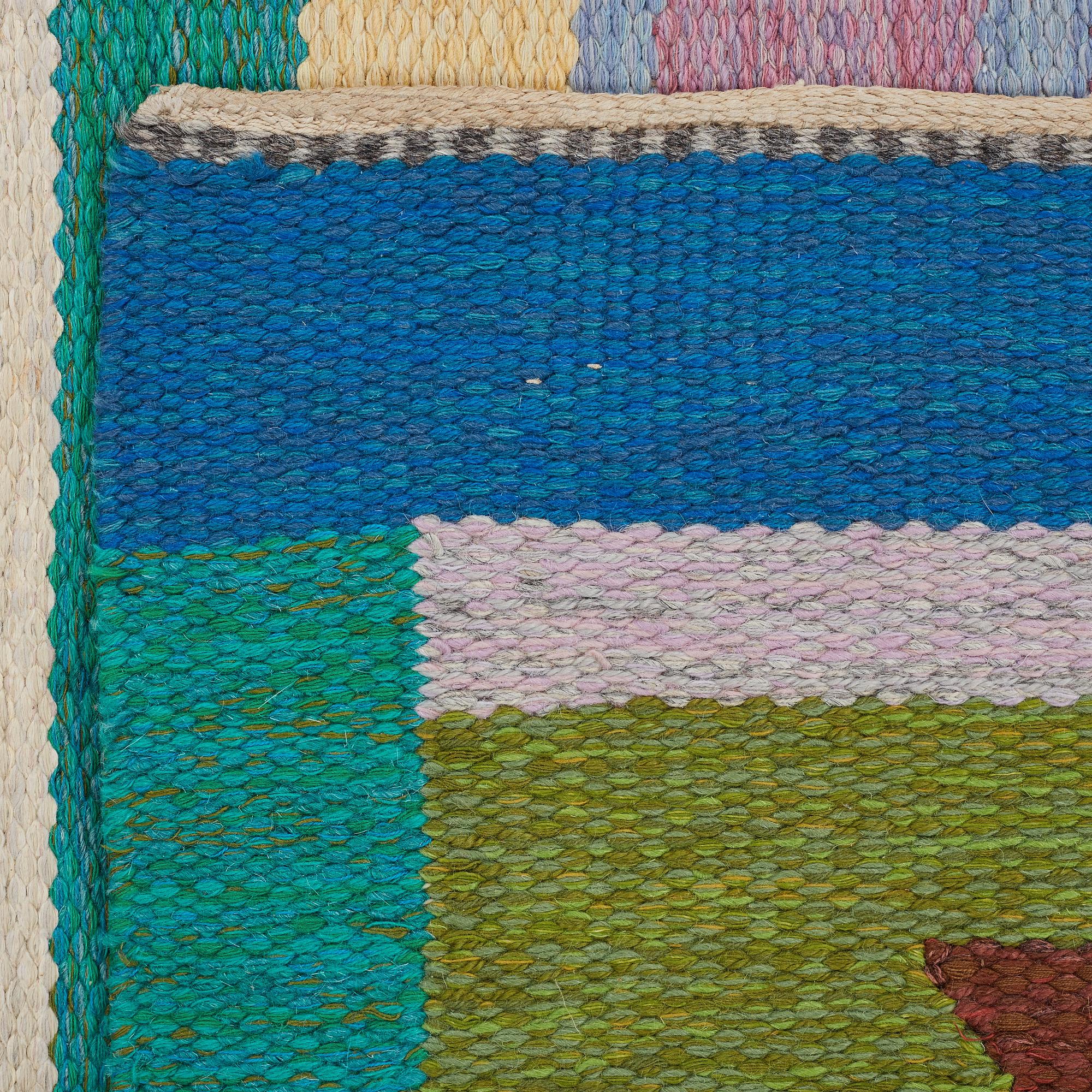 Agda Österberg, MATTA, rölakan, ca 243 x 172 cm, signerad AÖ.