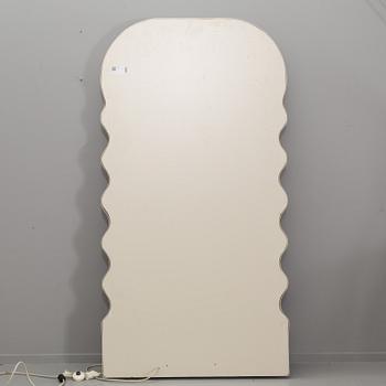 AN ETTORE SOTTSASS MIRROR, designed 1970.