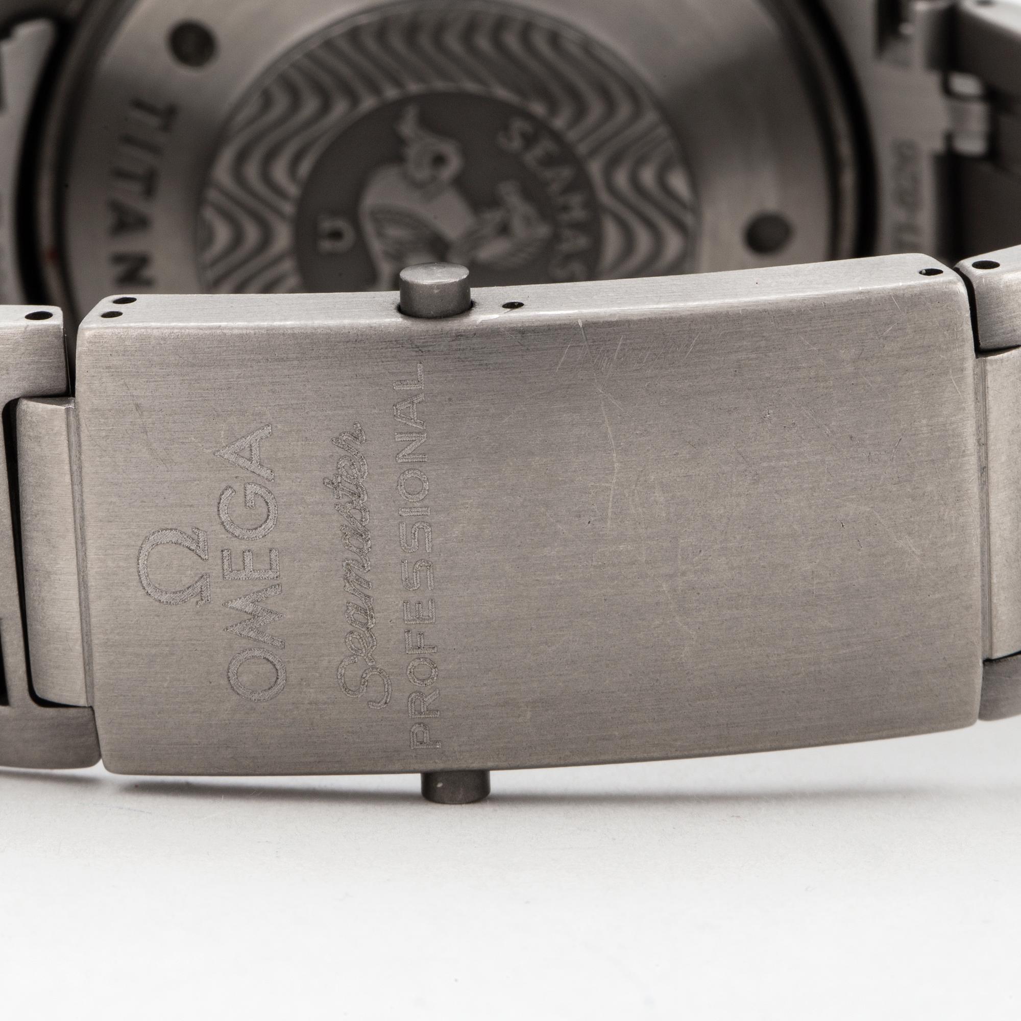 OMEGA, Seamaster Professional (300m/1000ft), Chronometer, chronograph, wristwatch, 41,5 mm,