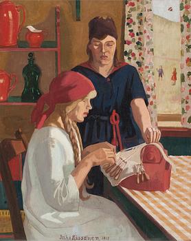 237. Juho Rissanen, THE LACE-MAKER.