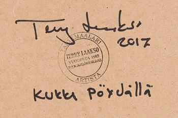 Terry Laakso, "Blomma på bordet".