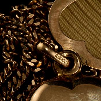 BERLOCKHÄNGE, 18k guld, importstämplat. Vikt 11 g.