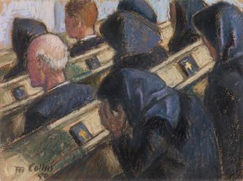 Marcus Collin, I kyrkan.