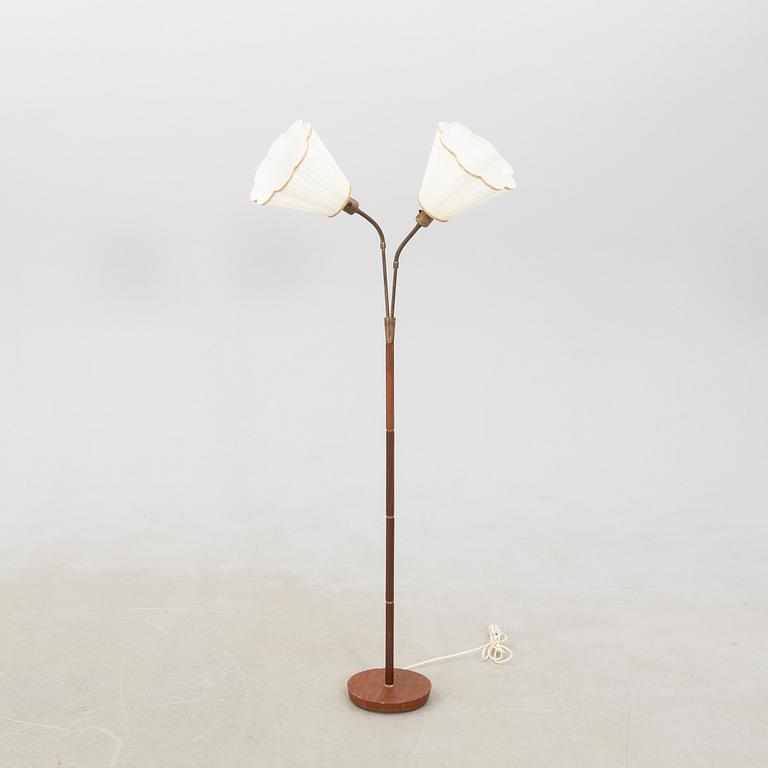 Floor lamp, mid-20th century.