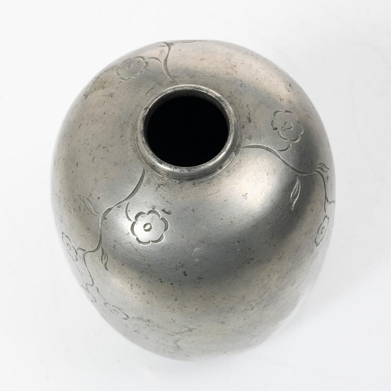 Vas, tenn, CH Hallberg, Stockholm, 1931.