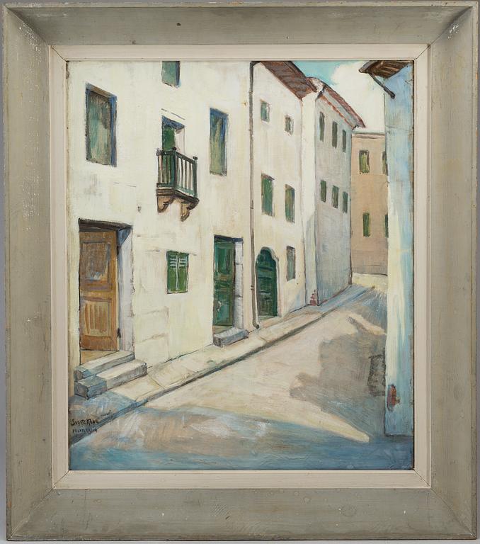 SVANTE KEDE, signed. Oil on canvas 52 x 43 cm.