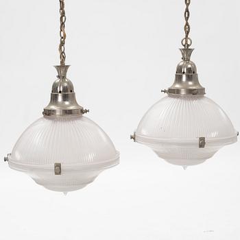 Taklampor, ett par, 1930-40-tal,