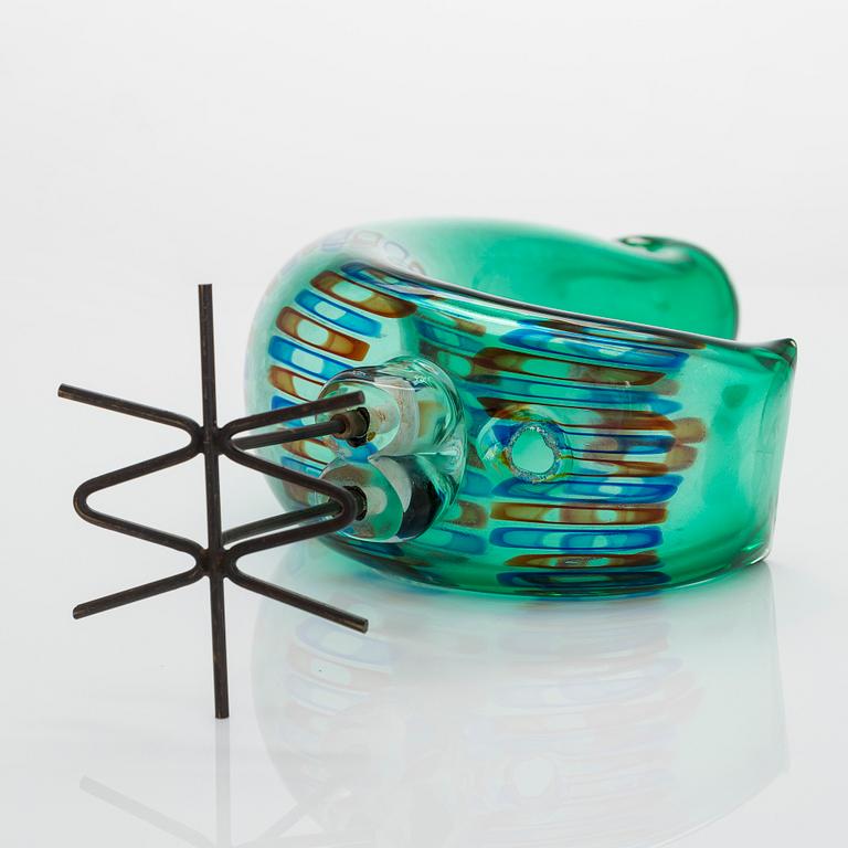 Alessandro Pianon, "Pulcino", skulptur, glas, Vistosi, Murano, Italien, 1960-tal.