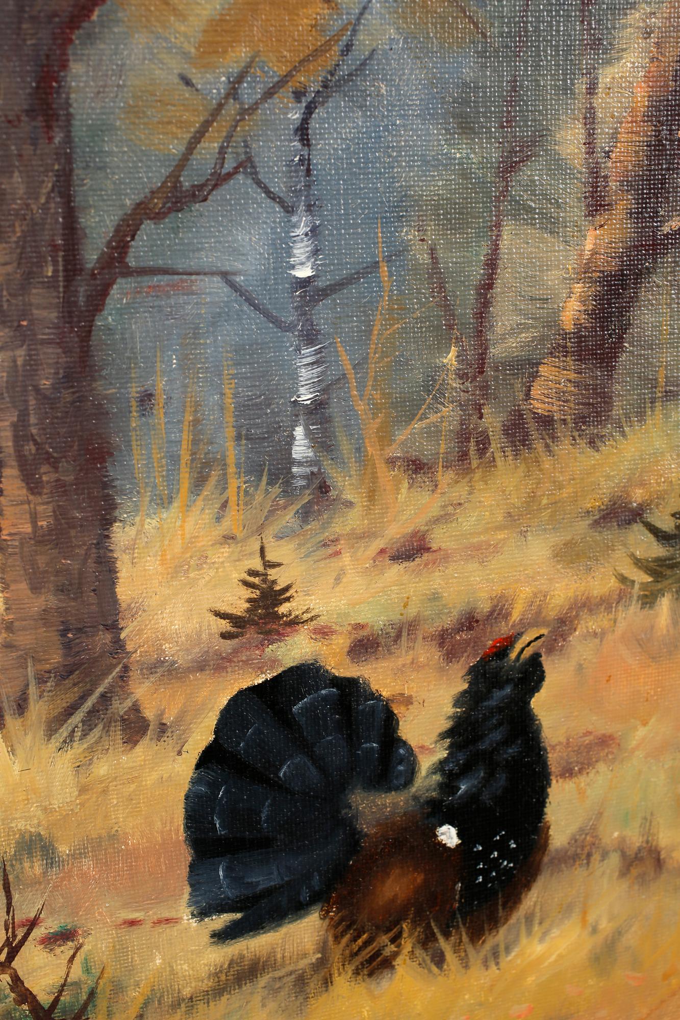 WALTER LILJENBERG, oil on canvas, signed.
