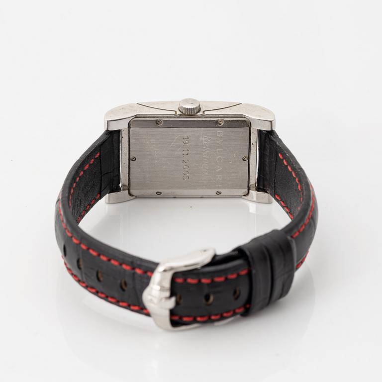 Bulgari, Rettangolo, wristwatch, 26 x 36 (45) mm.