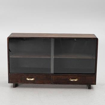 A bookcase, 1930s/1940s.