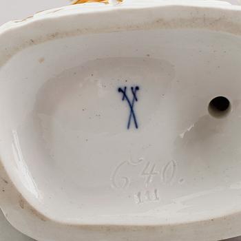 FIGURGRUPP, porslin, Meissen, 1900-talets första hälft.