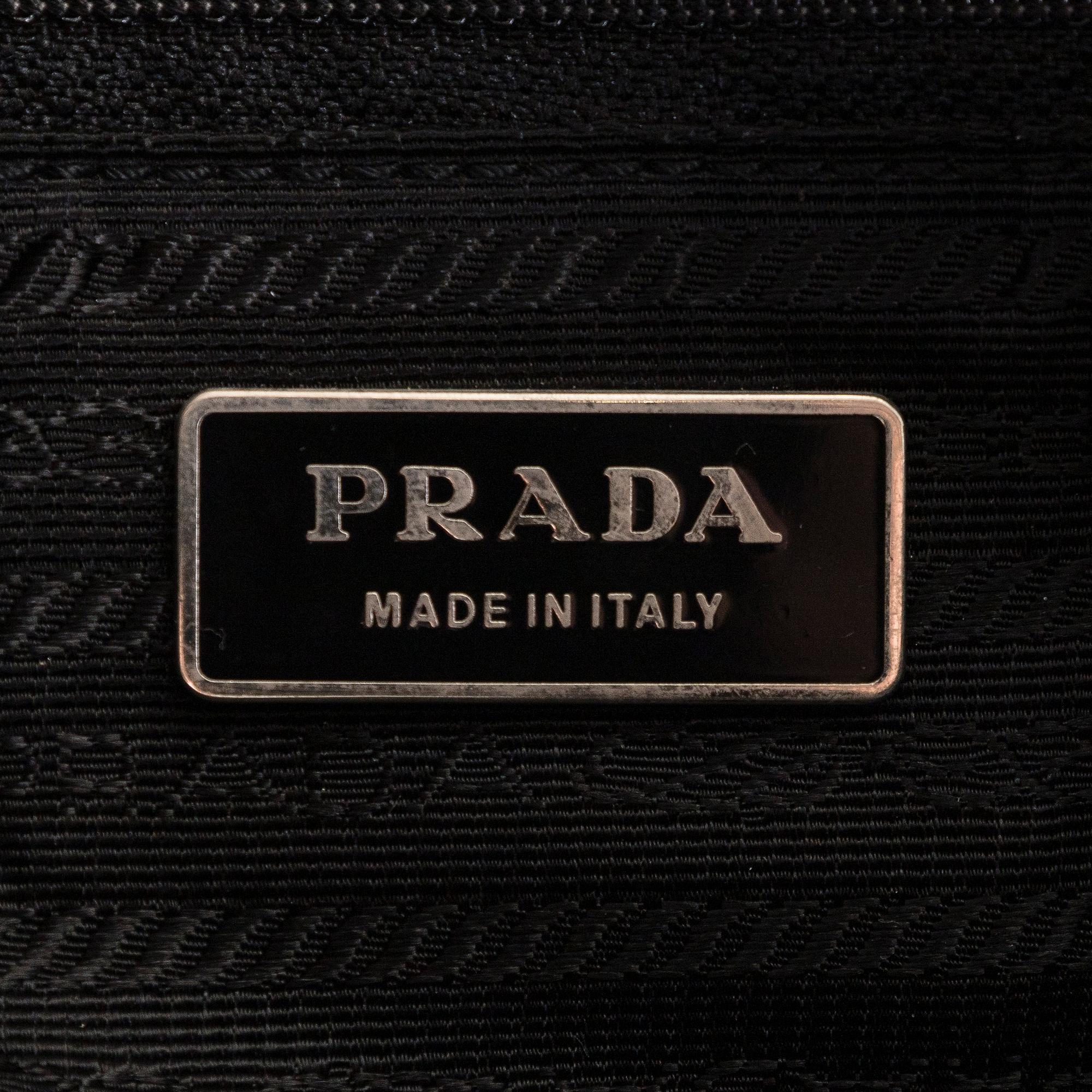 Prada, A nylon bag.