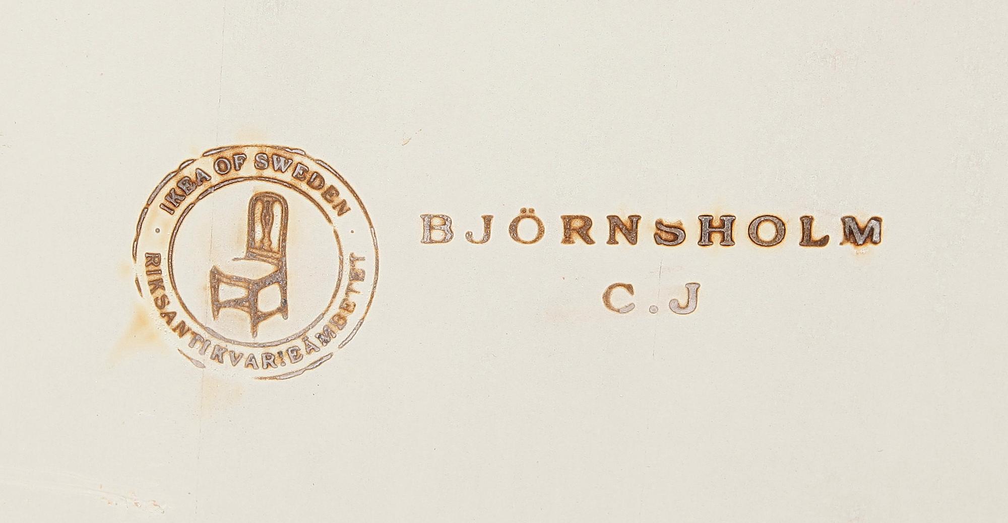 FÄLLBORD, "Björnsholm", för Ikeas 1700-tals serie.