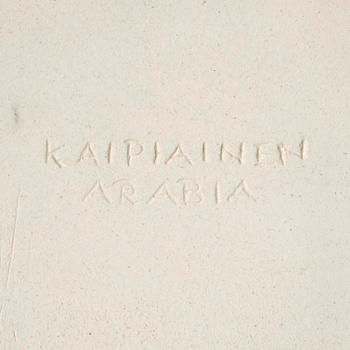Birger Kaipiainen, praktfat, stengods, Arabia, Finland 1970-tal.