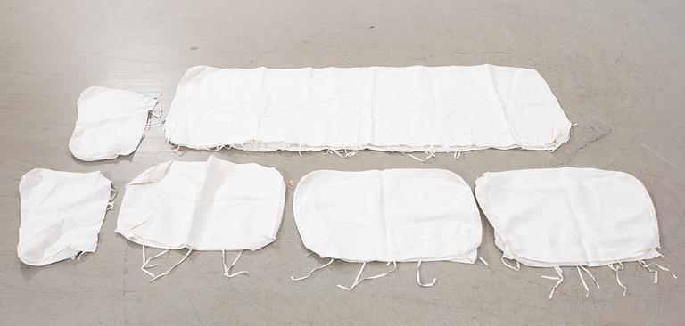Upholstery for the Svensksund sofa from IKEA's 18th century series, late 20th century.