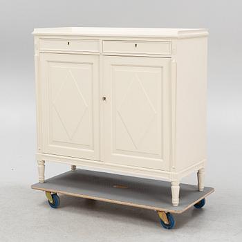A Gustavian style sideboard, second half of the 20th century.