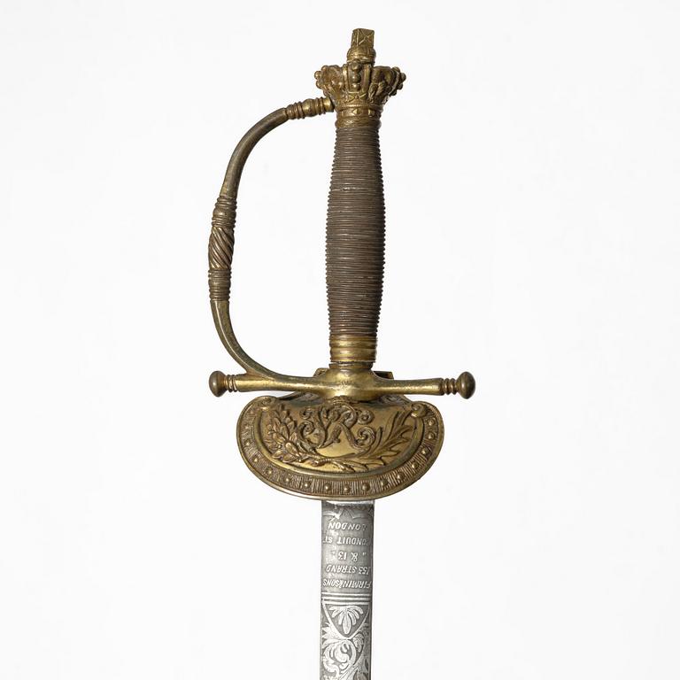 A British dress-sword, second half of the 19th century.