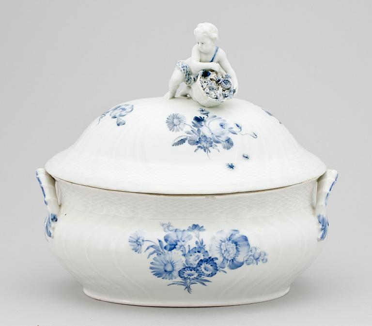 TERRIN, porslin, Royal Copenhagen, Danmark, 1700/1800-tal.