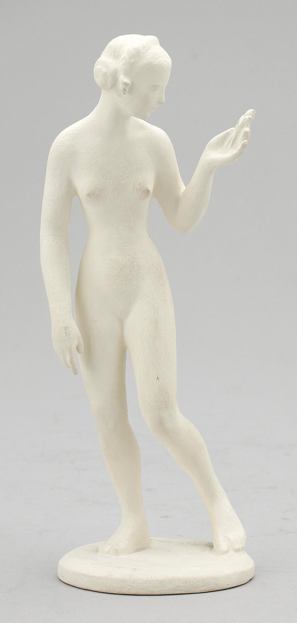 TORE STRINDBERG, skulptur "Krokus", gips, otydligt signerad.