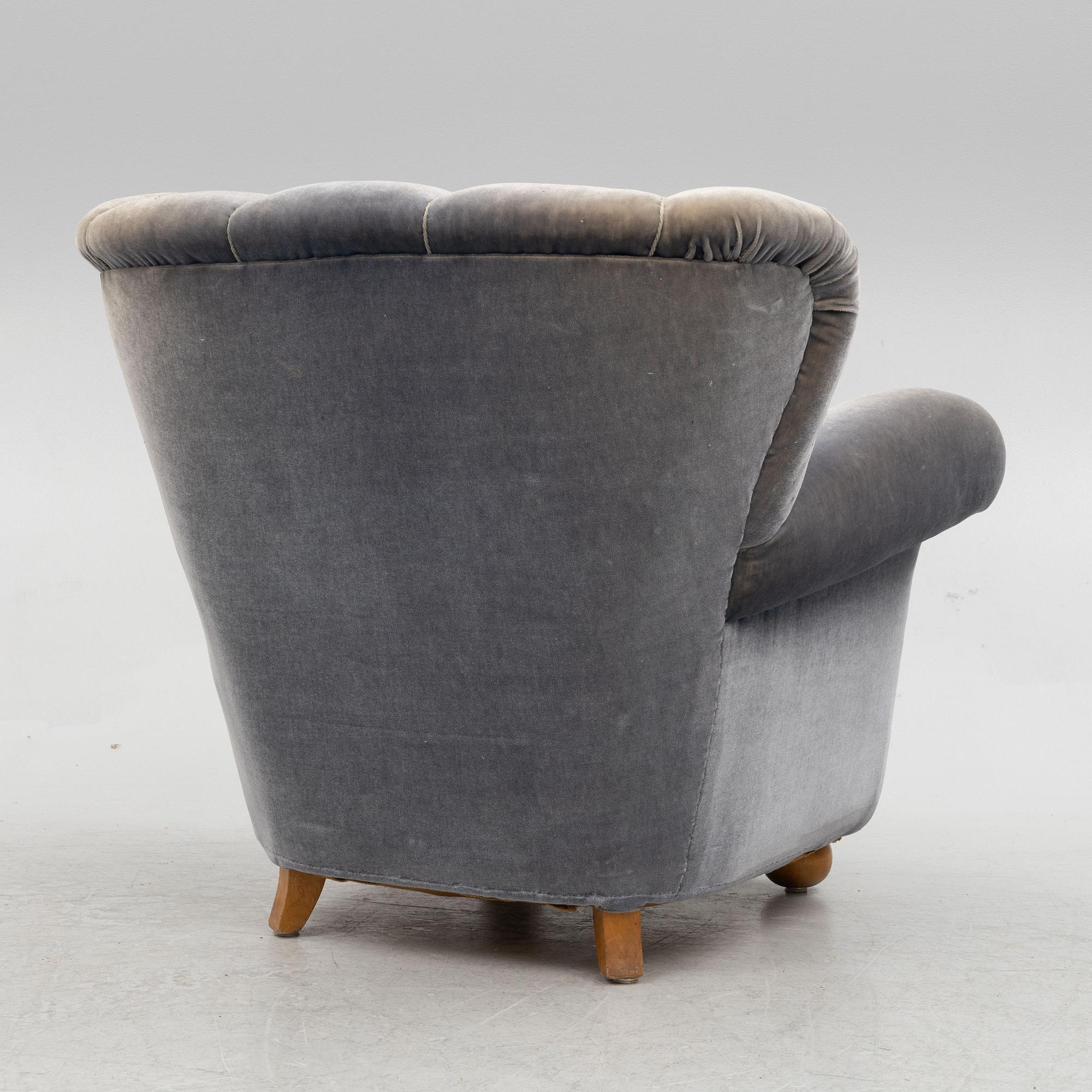 Armchair, Swedish Modern, 1950s.