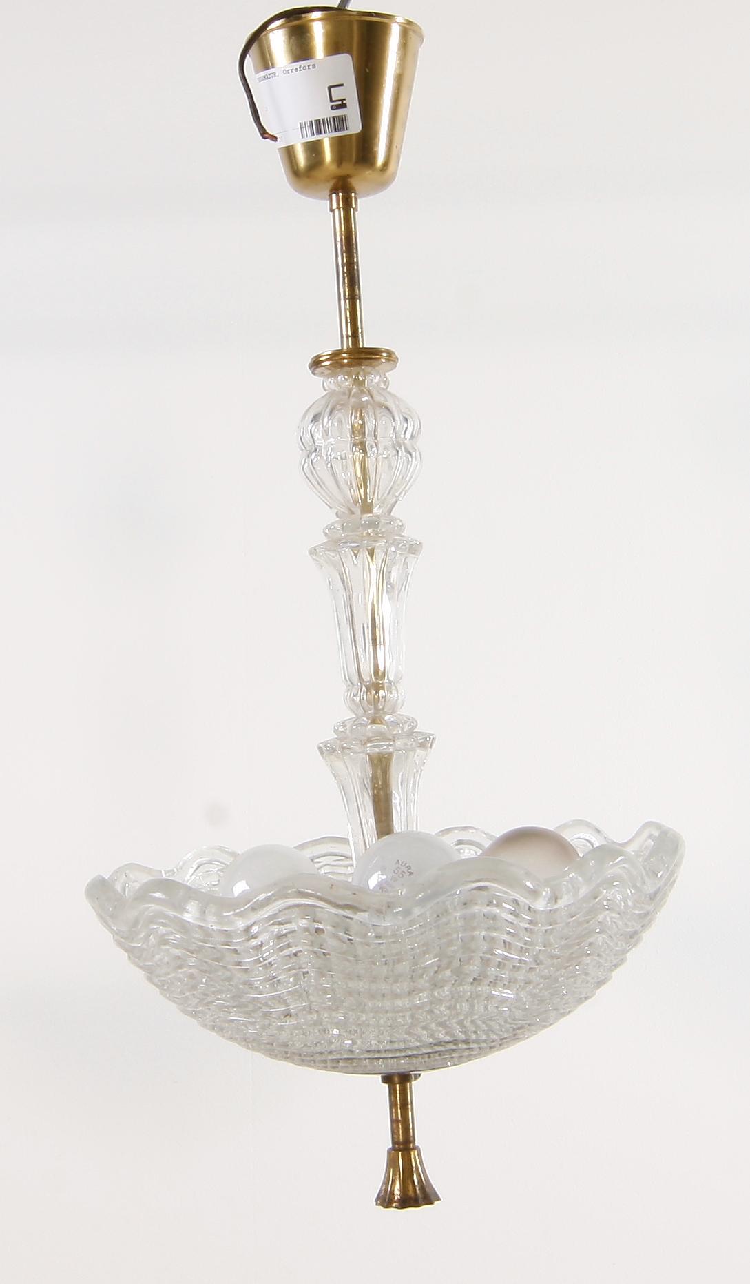 TAKARMATUR, glas. Orrefors. H 55.