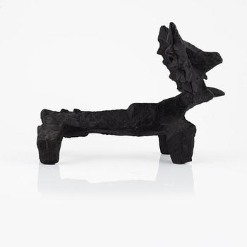 Olle Hermansson, eldhund, "Räven", Husqvarna.