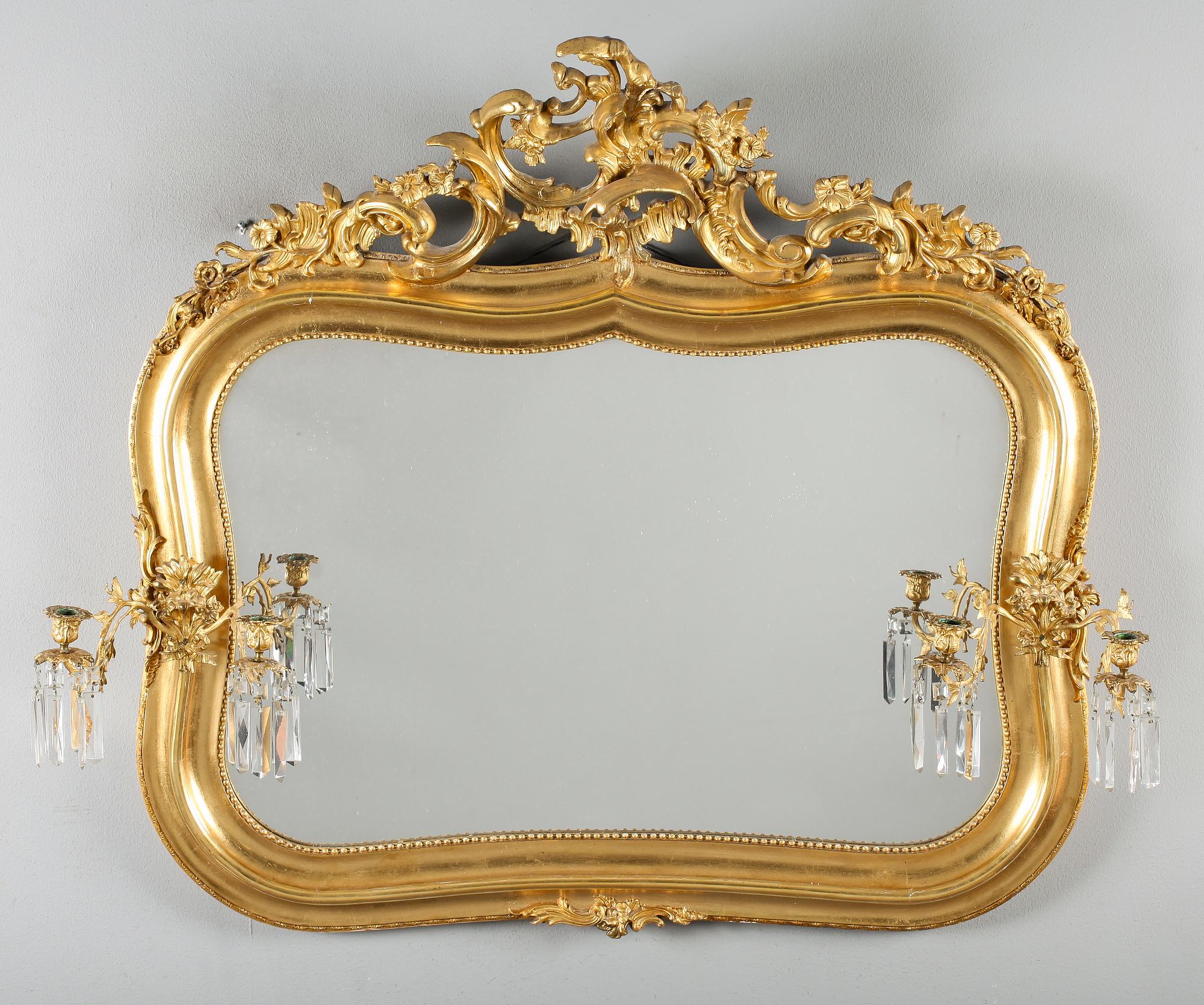 SPEGEL, rokokostil, 1800-talets andra hälft.