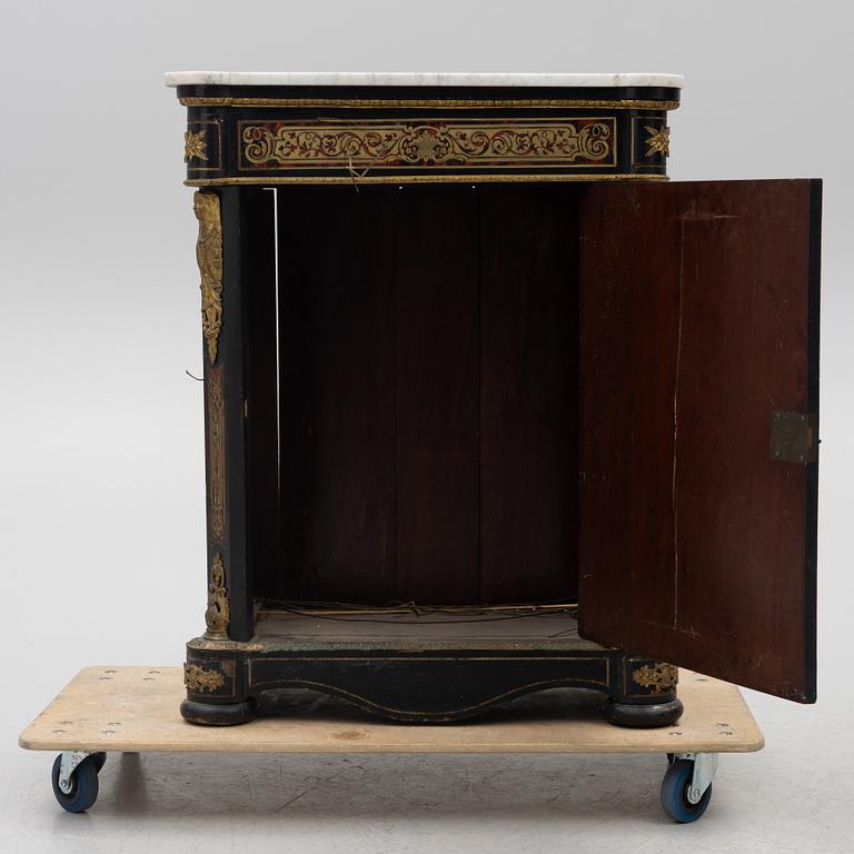 Cabinet, Boulle style, France, late 19th century.