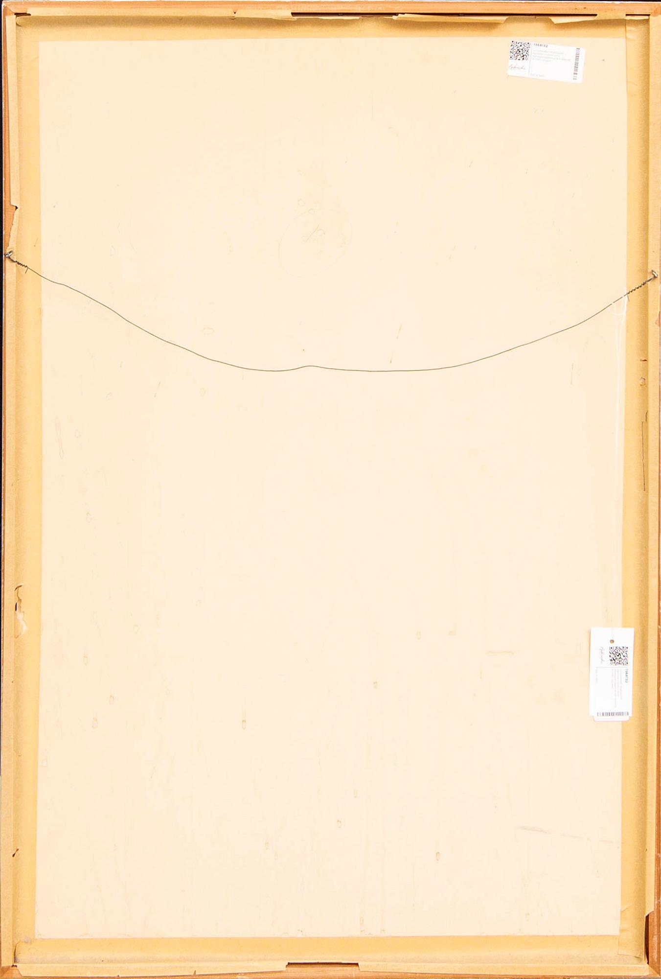 Le Corbusier, färglitografi, signerad i trycket samt monogramsignerad och daterad 17-2-63 i trycket.