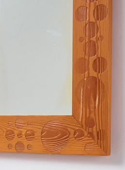 Erik Höglund, a mirror, Eriksmåla Glas, Sweden 1960-70s.