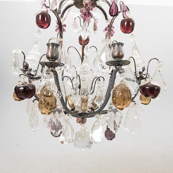 Chandelier in Baroque style, early 20th century.