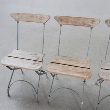 Byarum, "Bryggeristol, 4 st, Honduras Mahogny.
