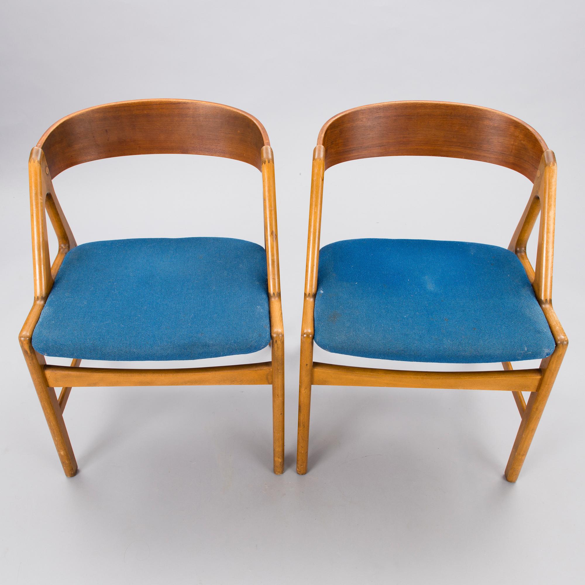 STOLAR, ett par, Danmark, 1950-tal.