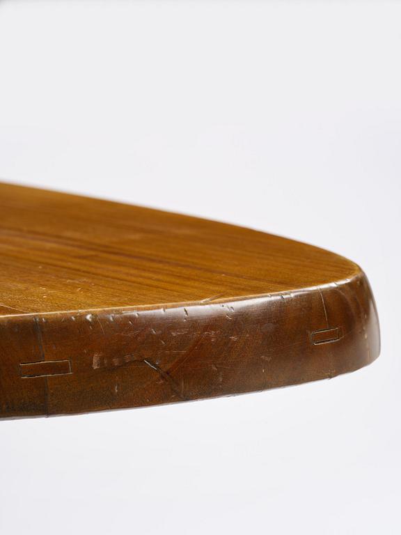 Charlotte Perriand, a "Forme Libre" table, executed by André Chetaille for Galerie Steph Simon, France, ca 1956.