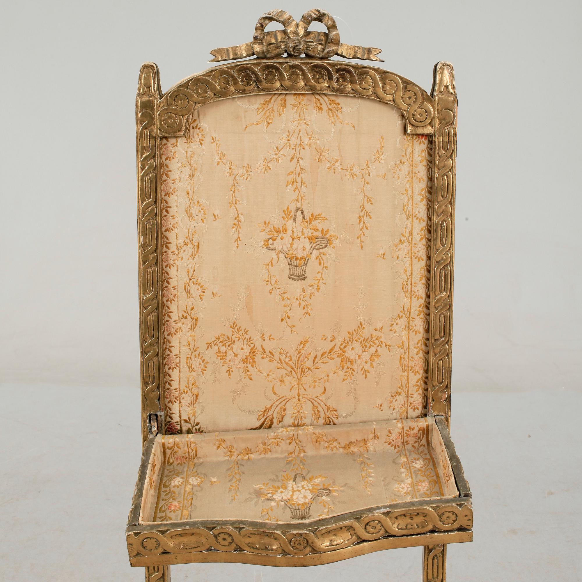 ELDSKÄRM, sengustaviansk-stil, 1800-tal.