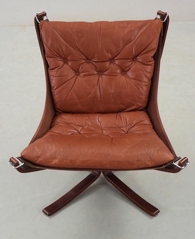 FÅTÖLJ, "Falcon chair", Sigurd Russel, Vatne möbler, 1970-tal.