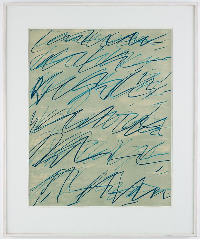 Cy Twombly, "Roman Notes I".