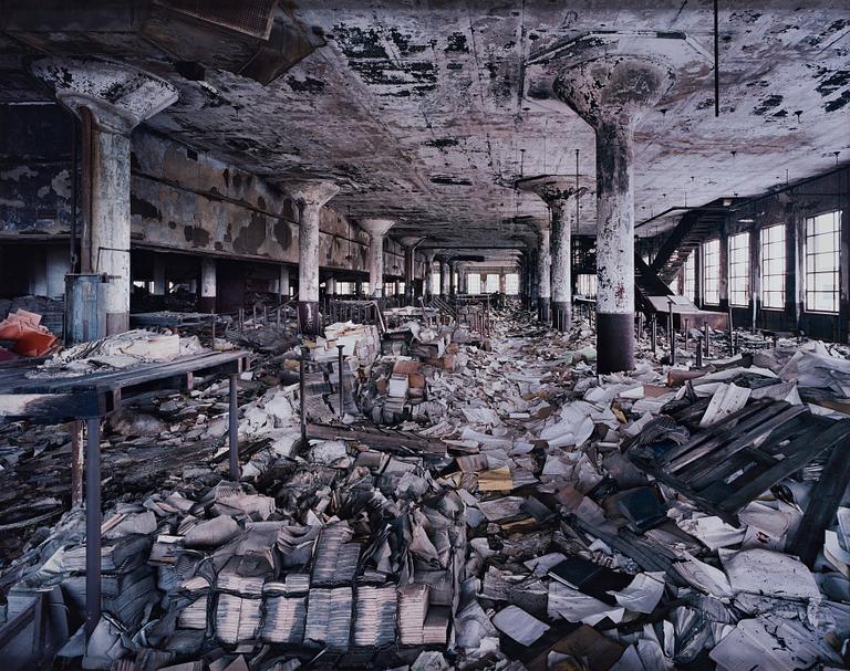 Yves Marchand & Romain Meffre, "Roosevelt Warehouse, Public Schools Book Depository", 2007.