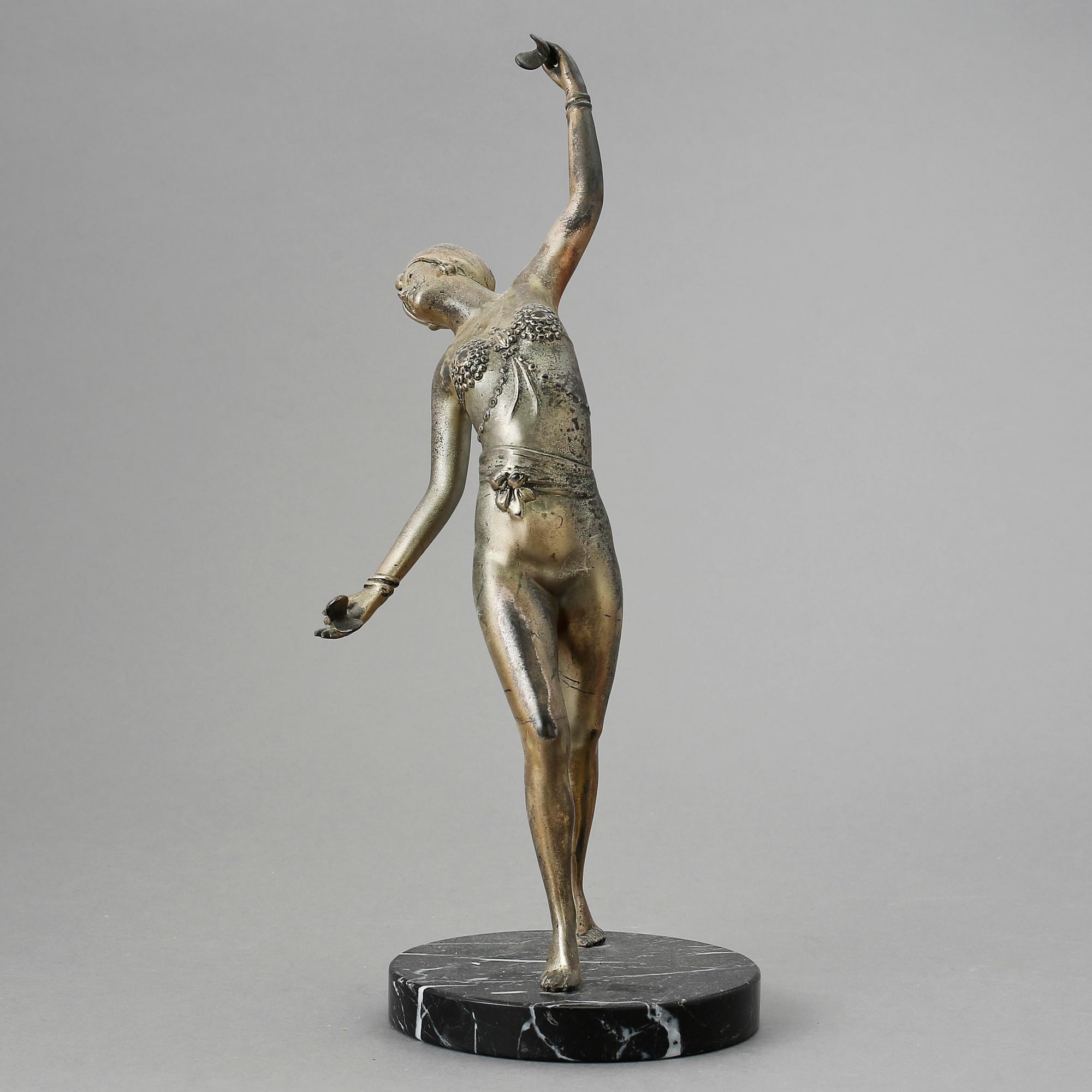 SKULPTUR, metall, 1900-talets andra kvartal.