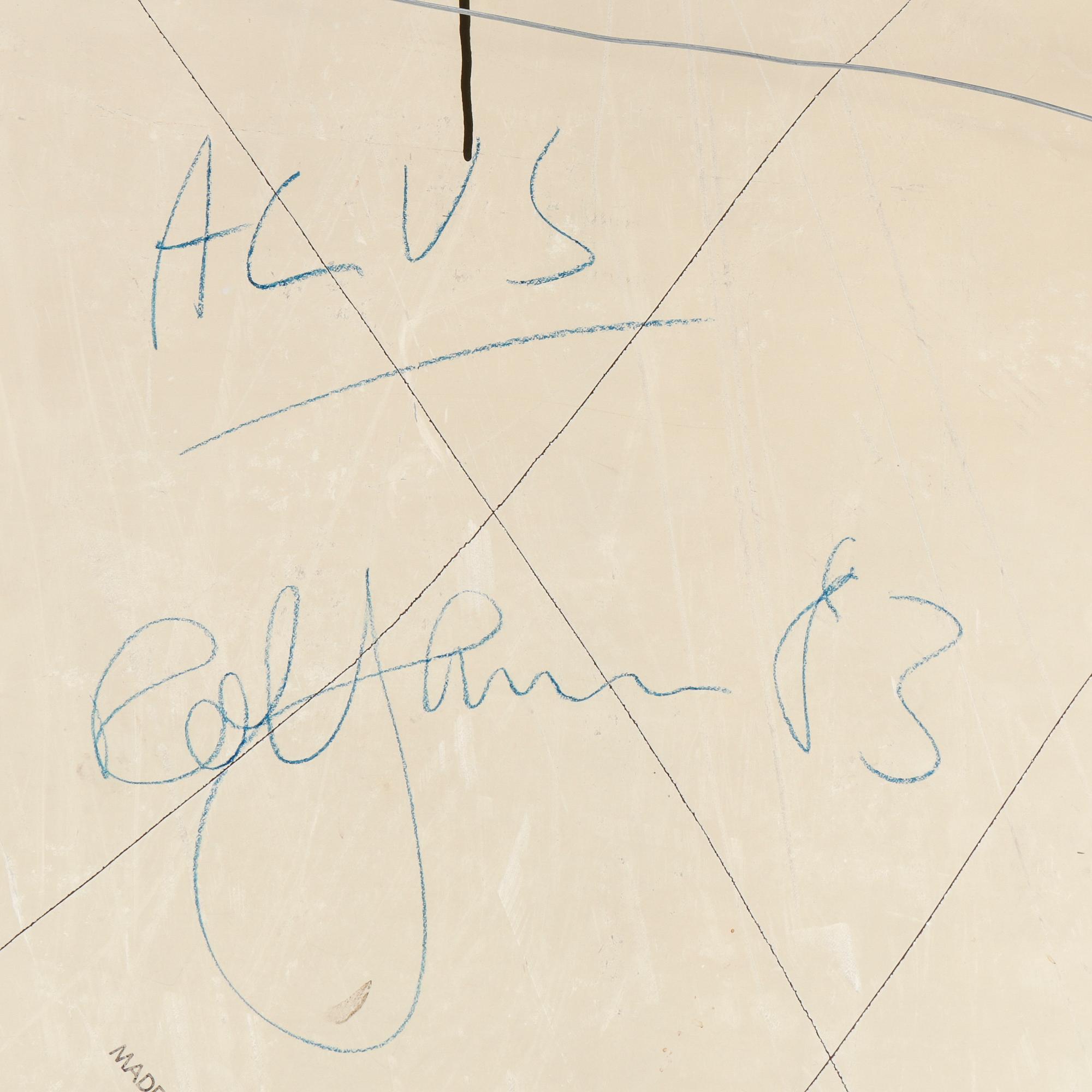 ROLF HANSON, "Acus", 1983, signerad a tergo.