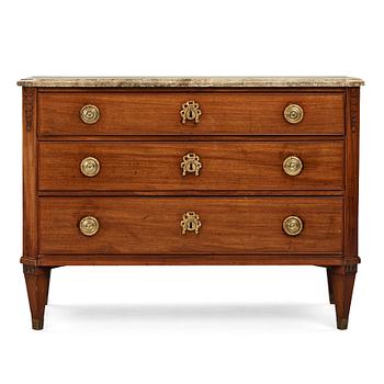 15. A late Gustavian commode.