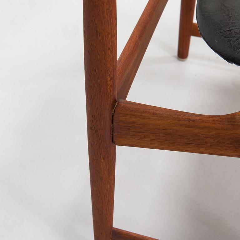 A teak armchair by Arne Hovmand-Olsen for Jutex, Denmark, 1950's.
