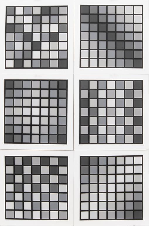Jacob Dahlgren,  six lithographs signed and numbered 113/150.