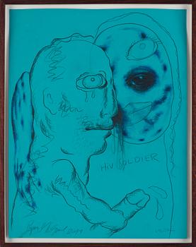 Bjarne Melgaard & Sverre Bjertnaes, "HIV Soldier".