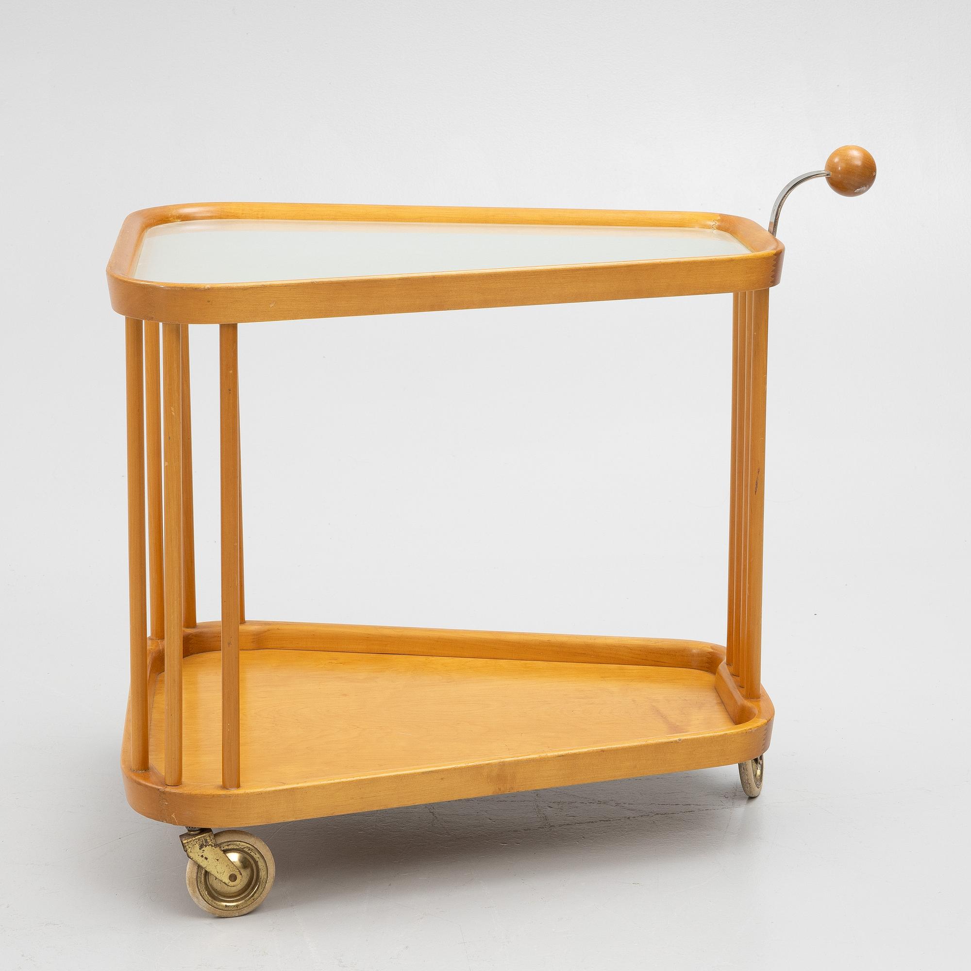 Serveringsvagn, 1900-talets mitt.