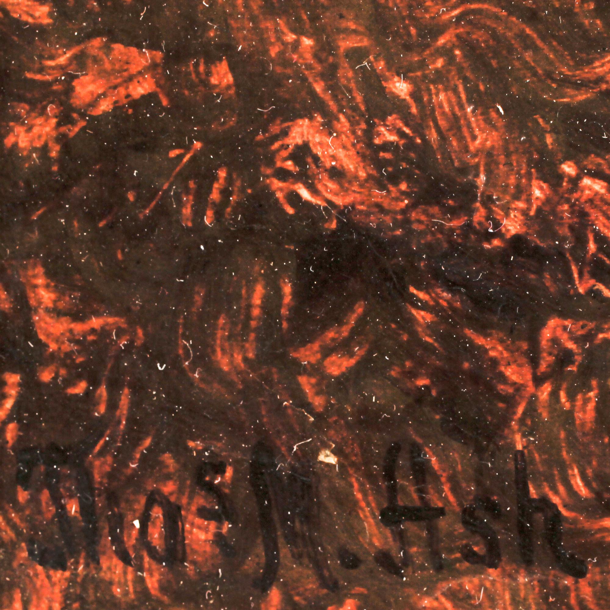 THOMAS MORRIS ASH, olja på duk. Sign. Dat 1891 a tergo.