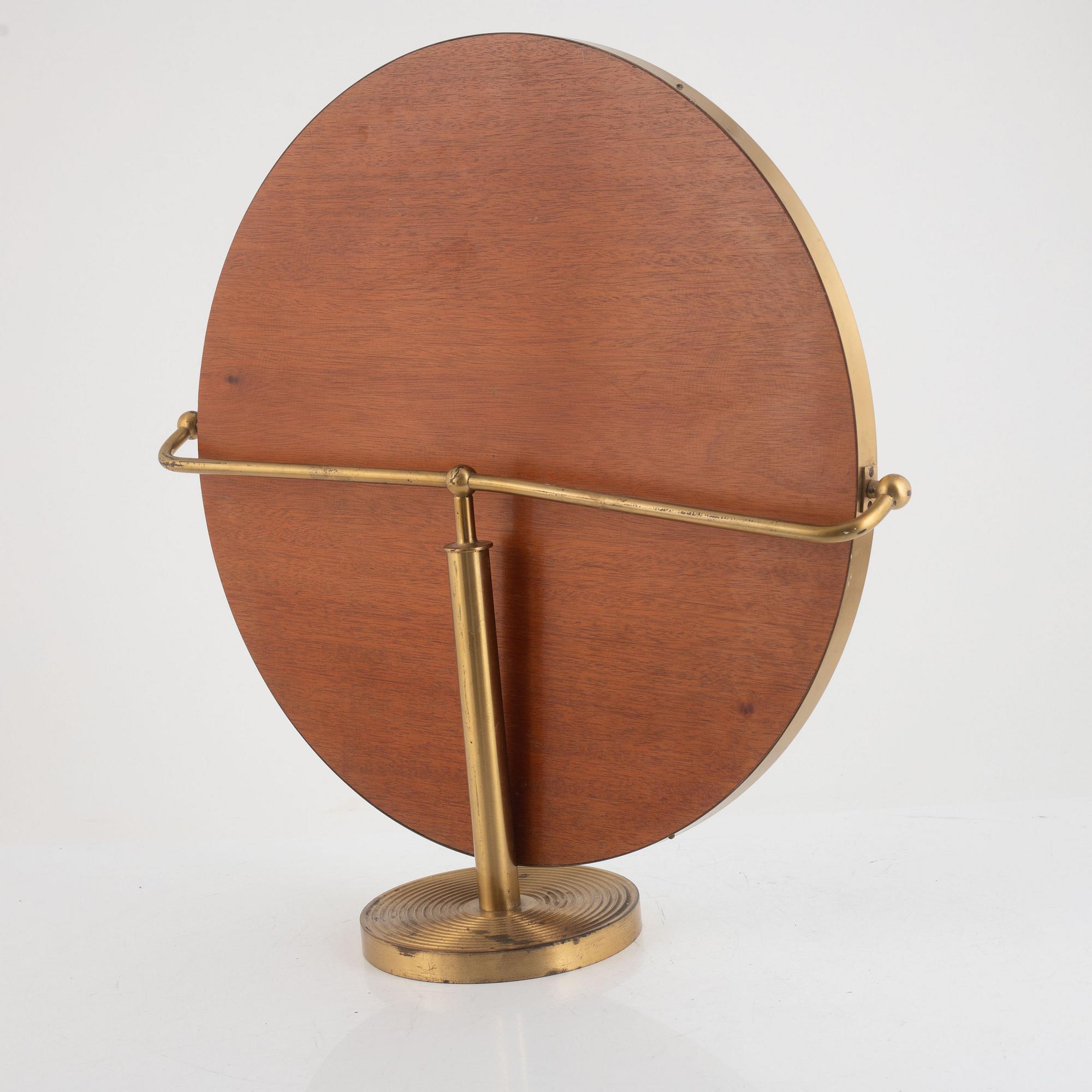 Josef Frank, bordsspegel, modell 2214, Firma Svenskt Tenn, 1900-talets mitt.